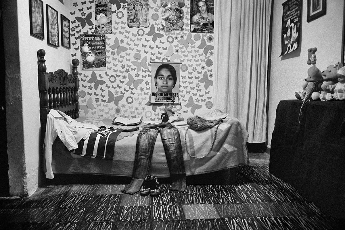 Bedroom of a young woman disappeared in eastern Antioquia, kept untouched by her family ten years on, 2015